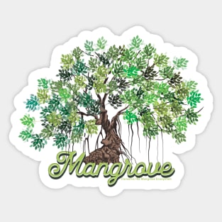 Mangrove Conservation Sticker
